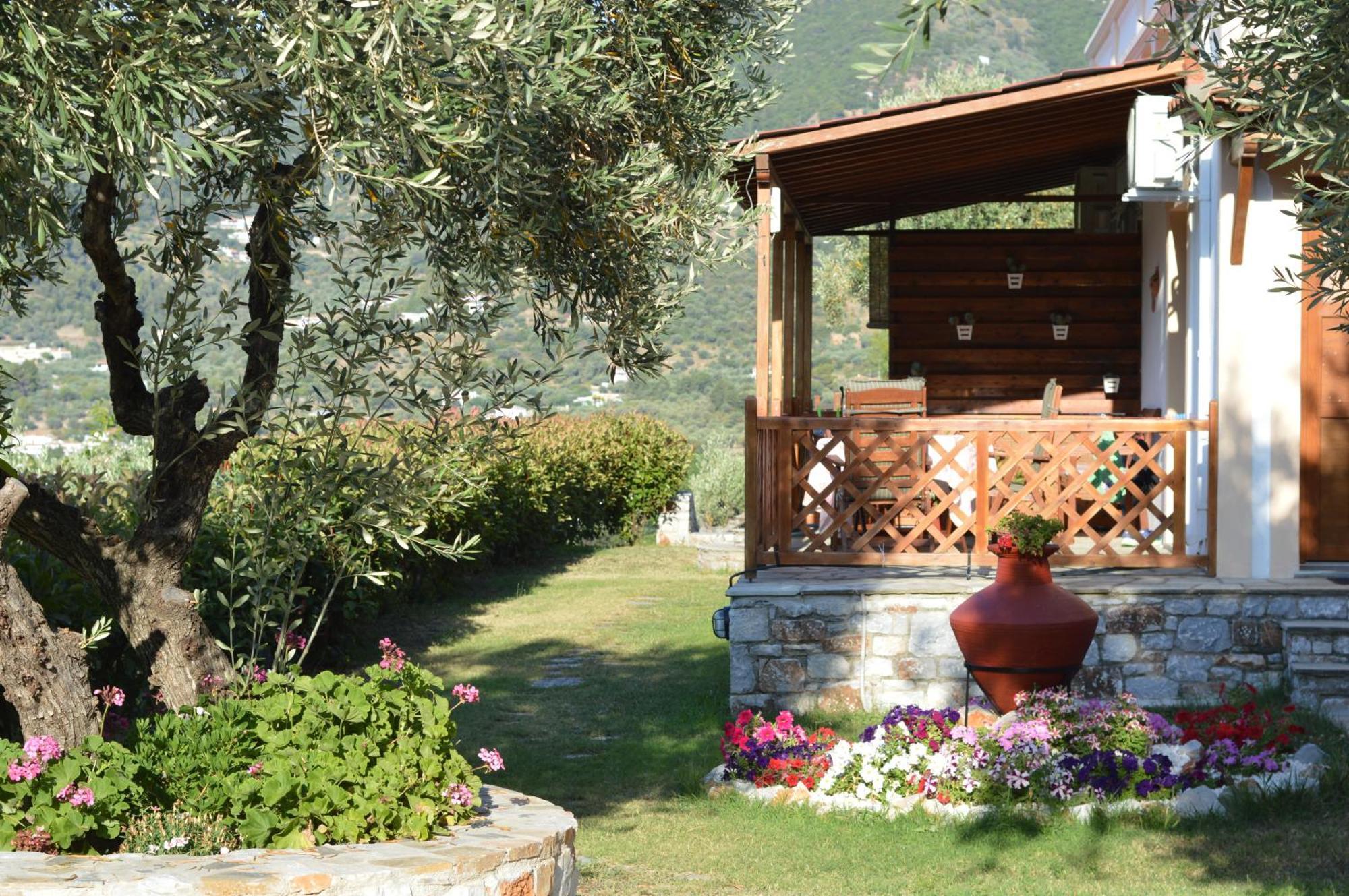 Remvi Apartments Skopelos Town Bagian luar foto